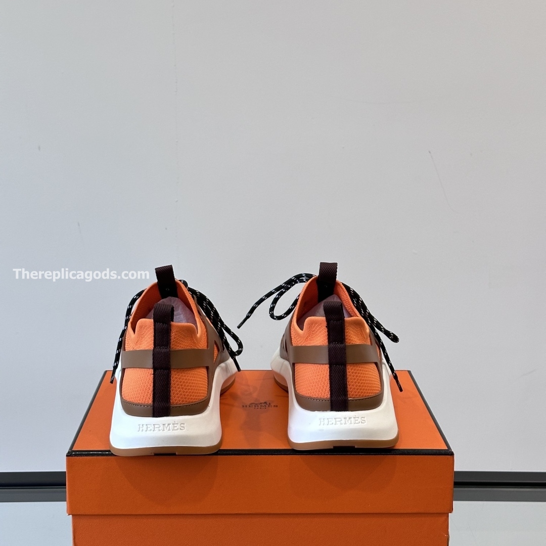 KATANA SNEAKERS IN ORANGE - H256