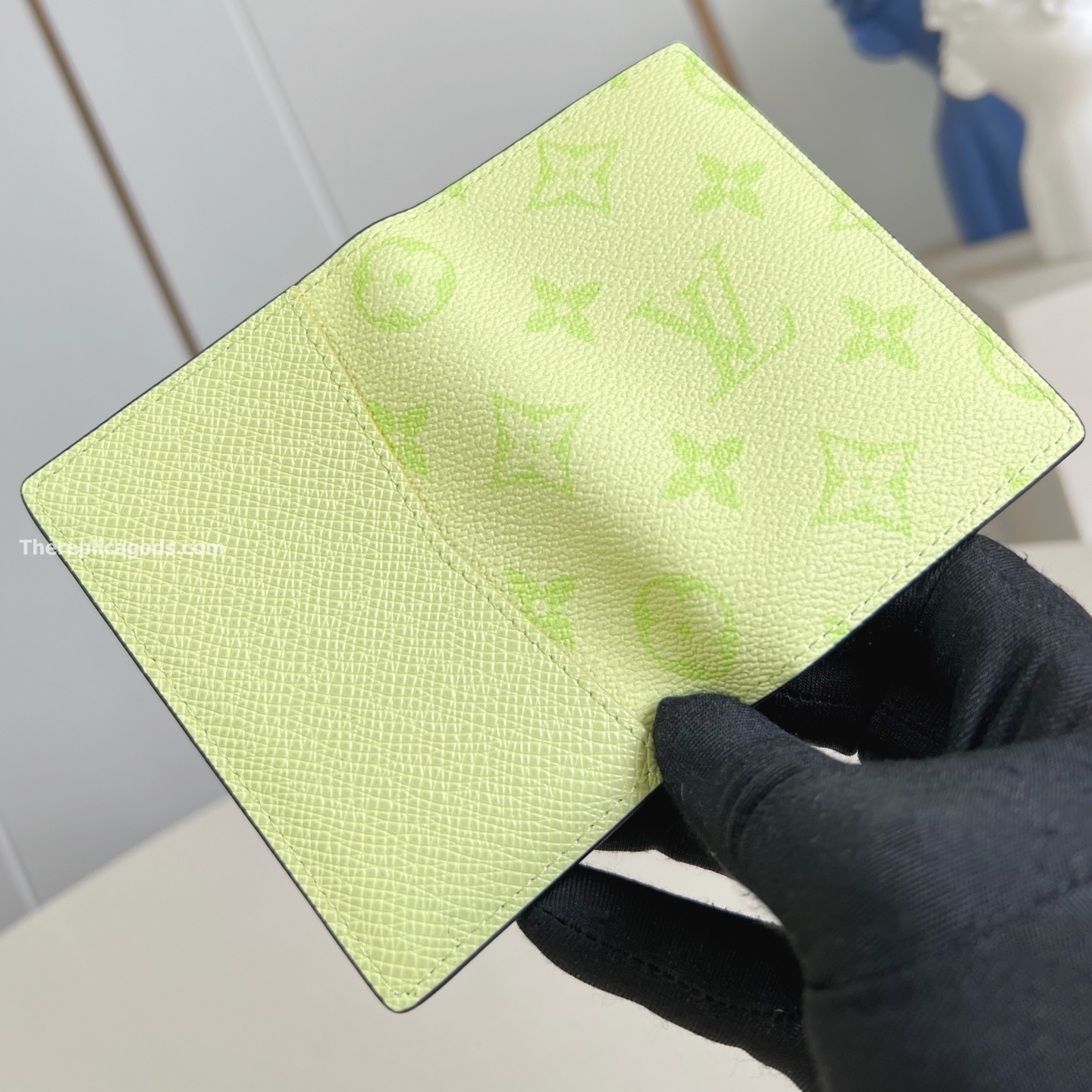 POCKET ORGANIZER LEMON YELLOW MONOGRAM CANVAS M14113