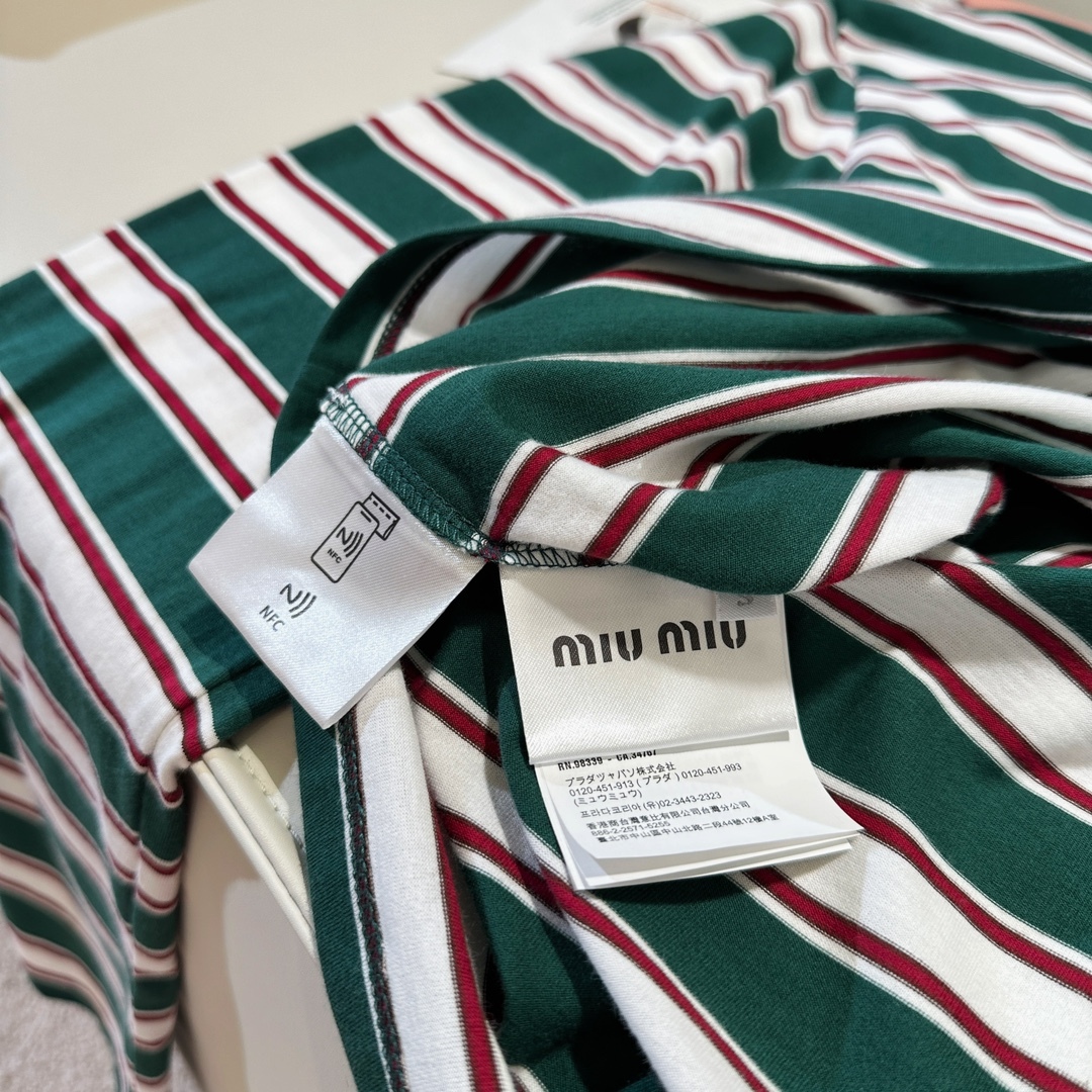 LONG-SLEEVED COTTON JERSEY T-SHIRT IN GREEN - SK592