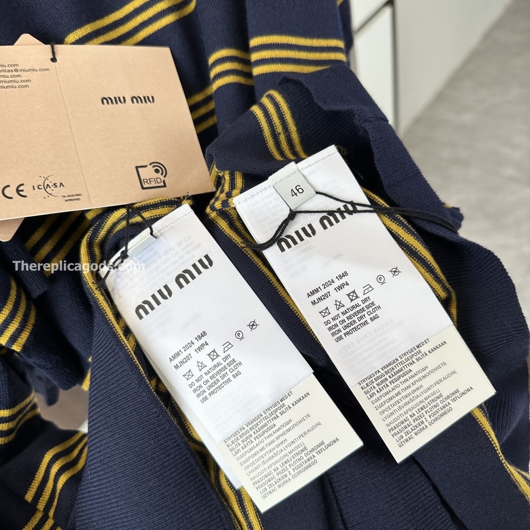 CASHMERE SILK STRIPED POLO SHIRT - TP565