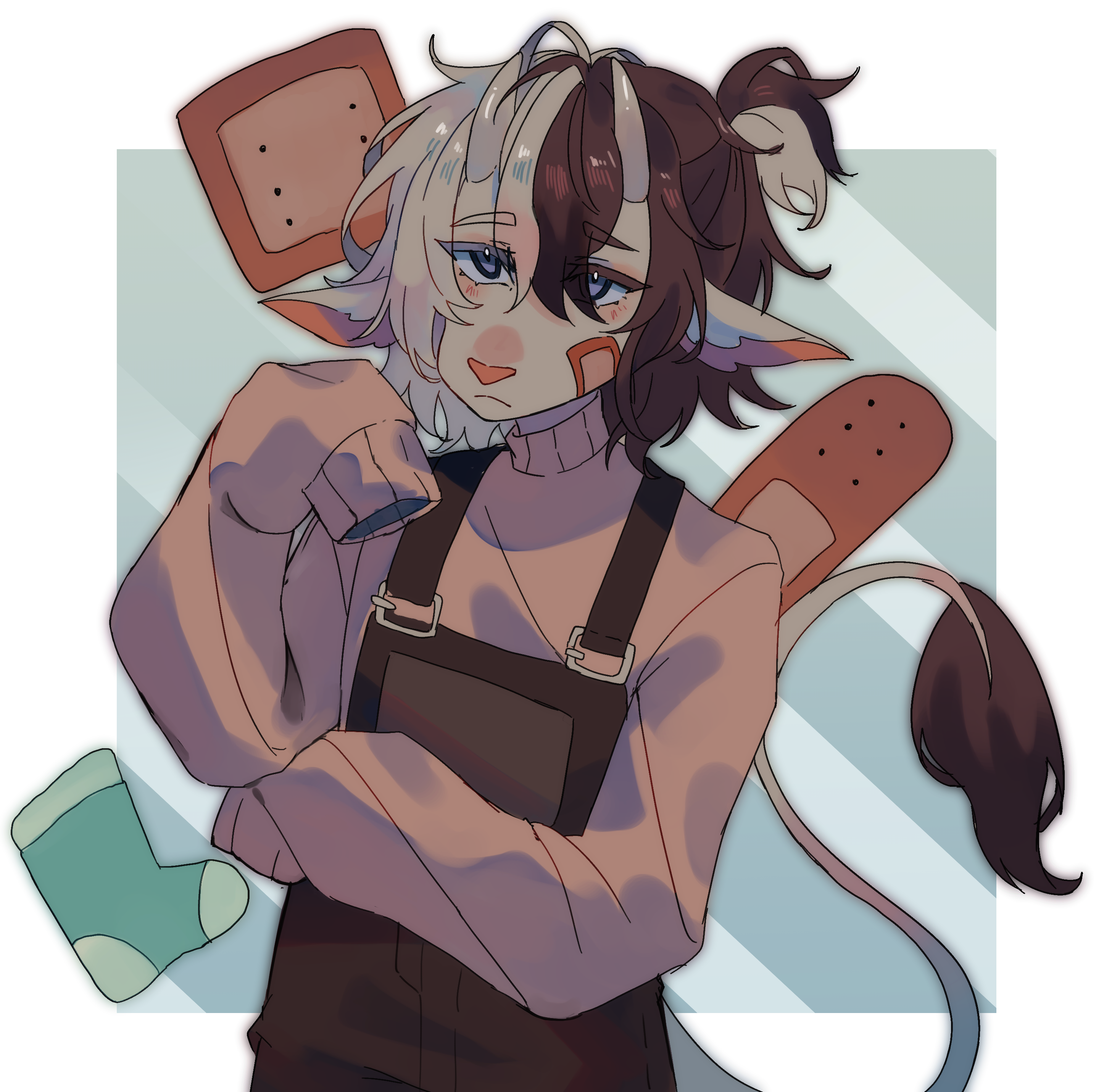 LF art of char with only 1 picture so far on Toyhouse