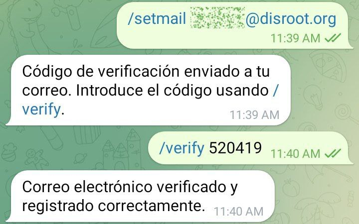 Registrar Correo