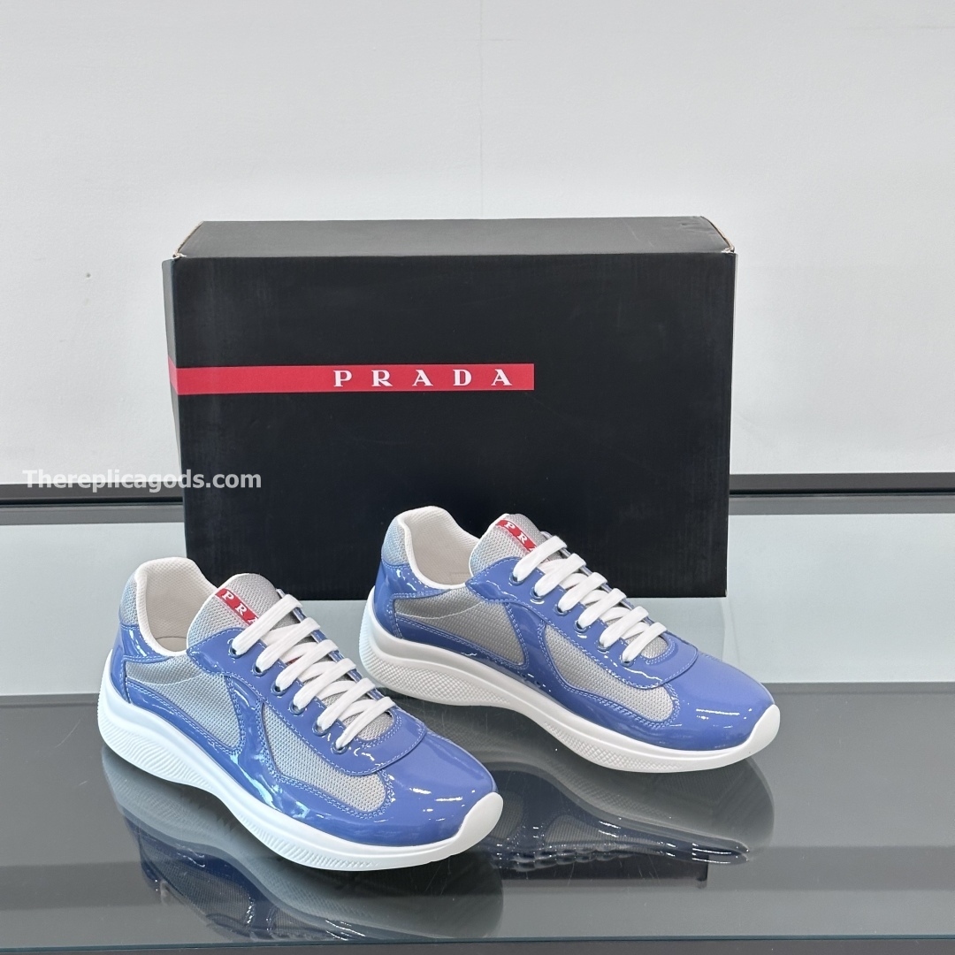 AMERICA'S CUP SNEAKERS IN LIGHT BLUE - PD226