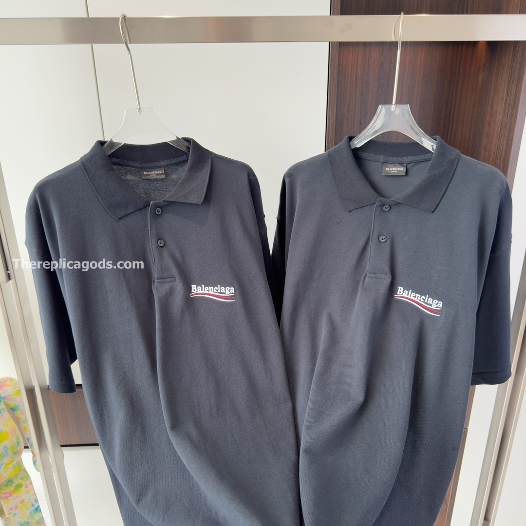 LOGO POLO SHIRT IN BLACK - TP680