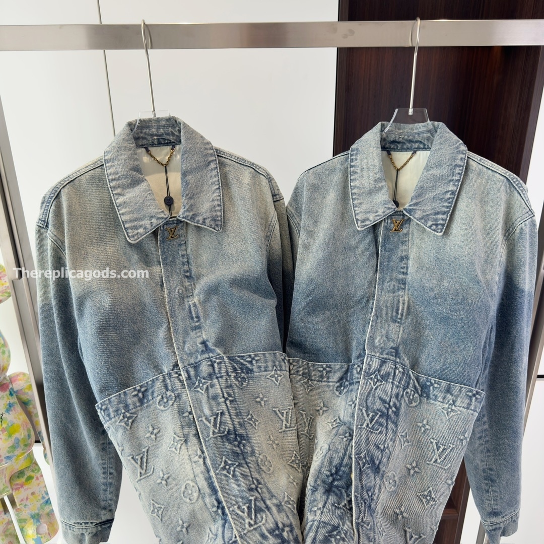 UPCYCLED DENIM CANVAS JACKET REGULAR FIT - JK903
