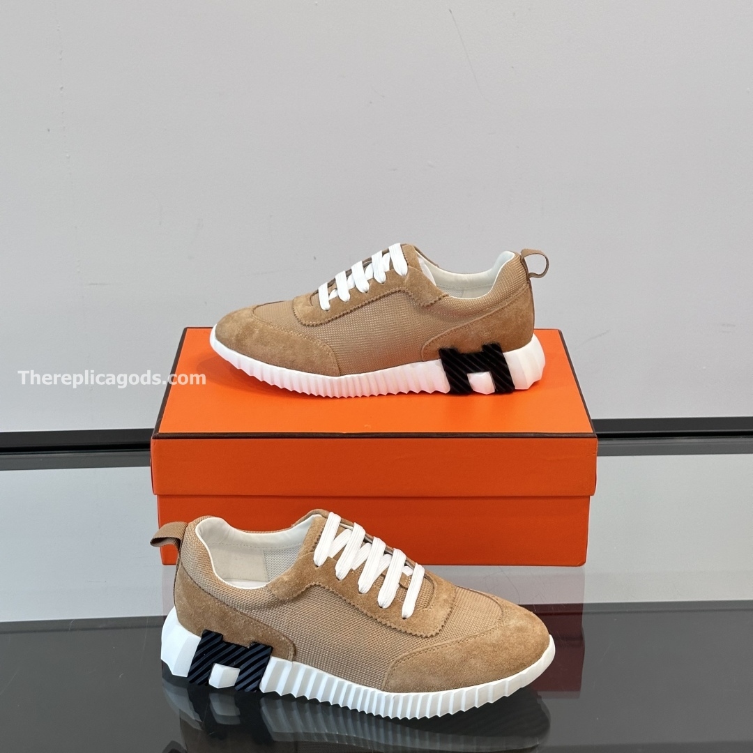 BOUNCING SNEAKERS IN BEIGE - H266