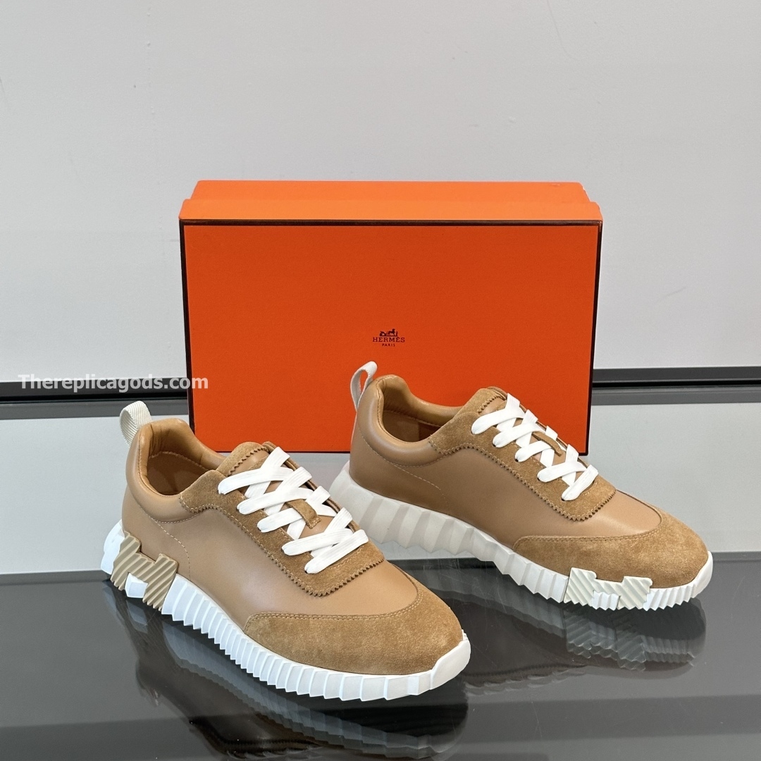 BOUNCING SNEAKERS IN BEIGE - H268