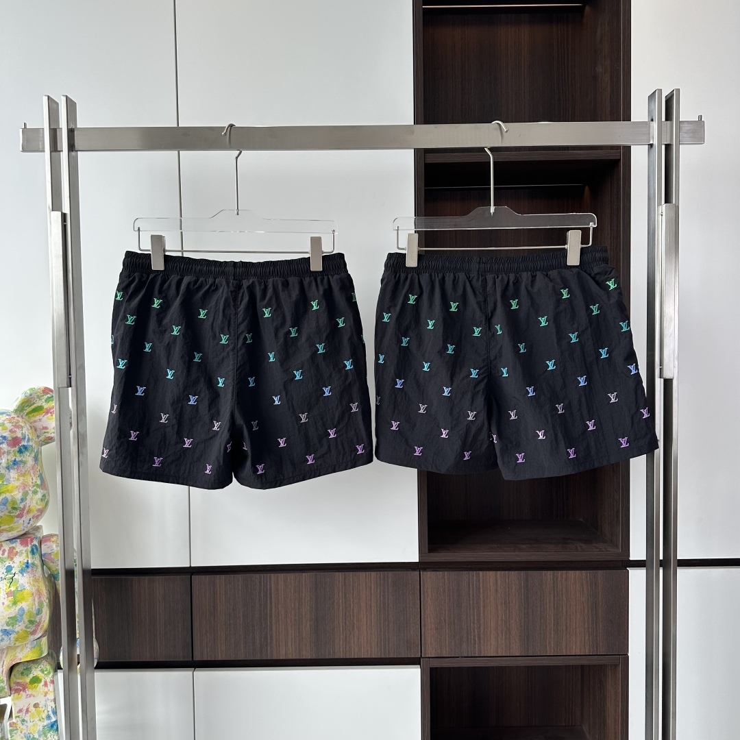 BLASON GRADIENT EMBROIDERED SWIM SHORTS - TP608