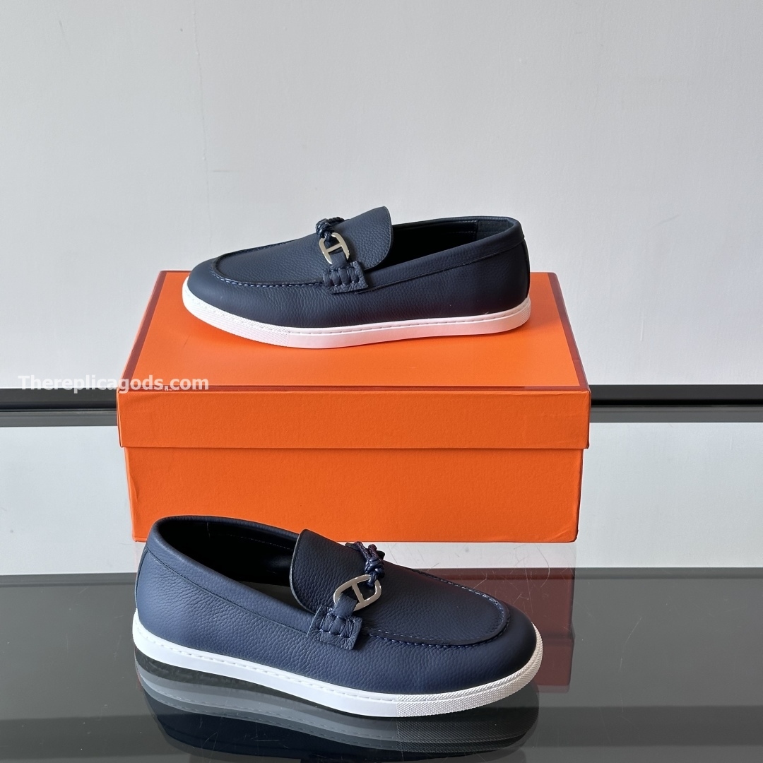 IGNACIO LOAFERS IN BLUE - H251