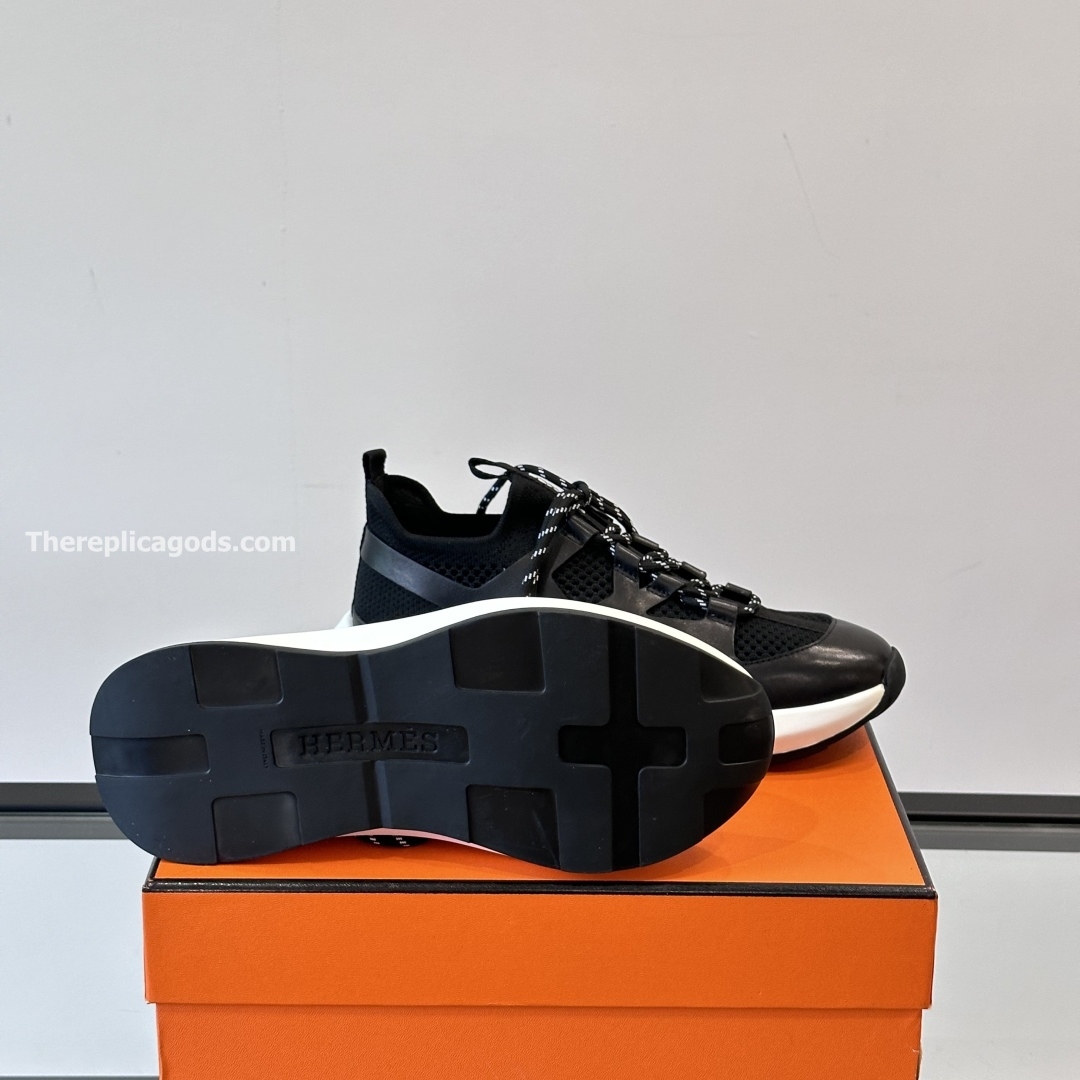 KATANA SNEAKERS IN BLACK - H255