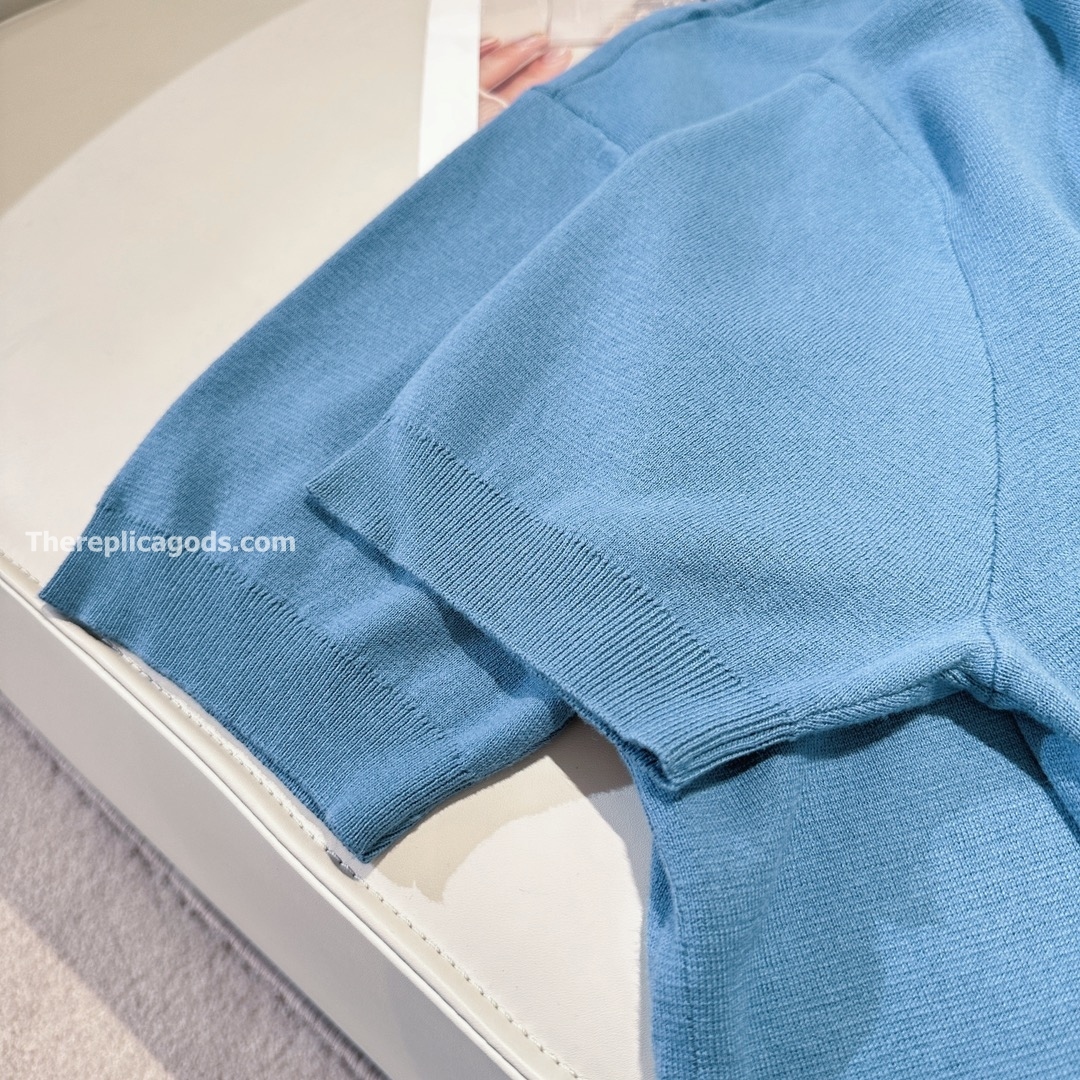 SILK AND COTTON POLO SHIRT - TP681