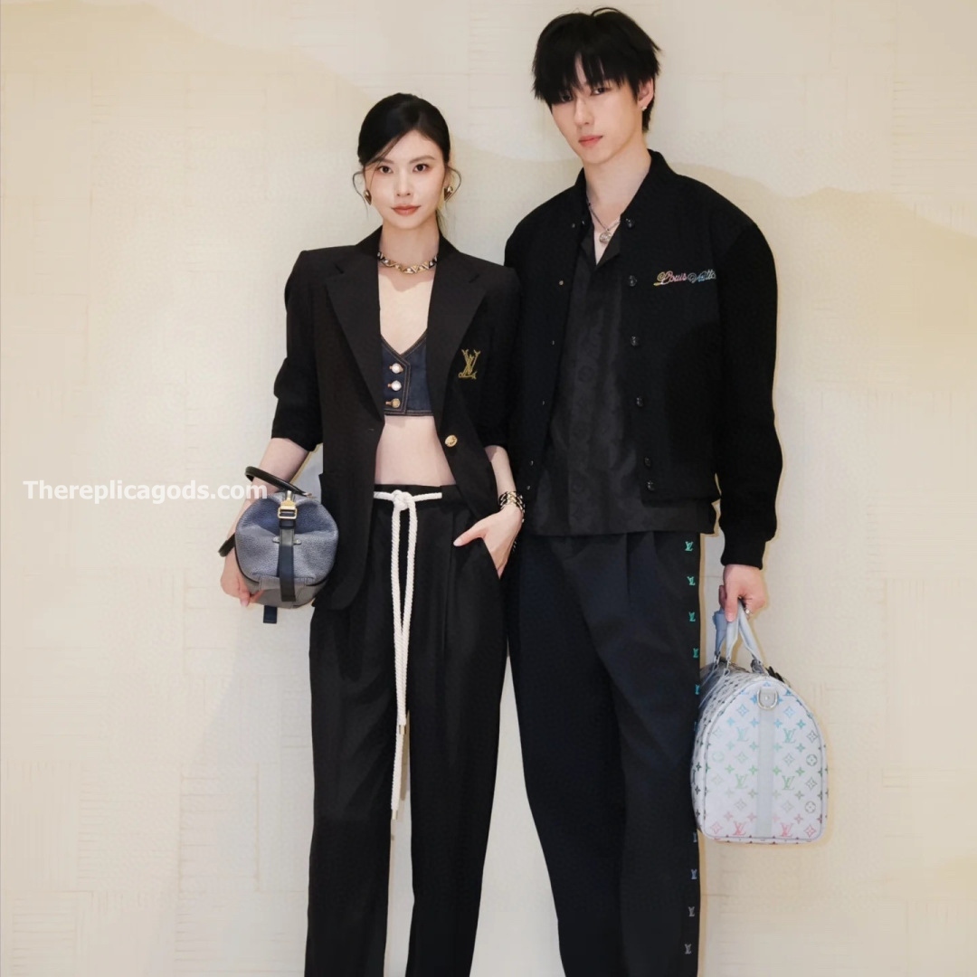 LEATHER MIX VARSITY BLOUSON IN BLACK - JK900