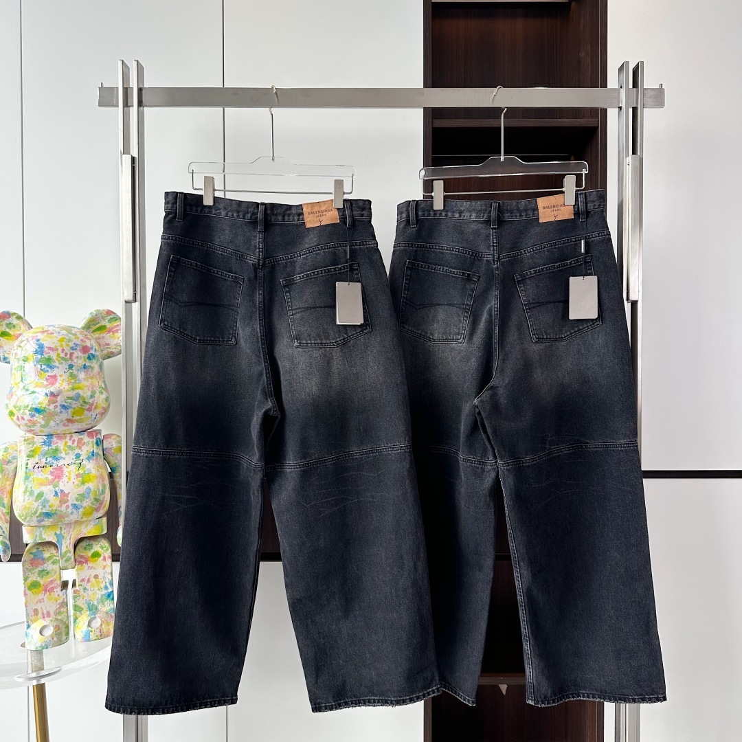 MEN'S BAGGY PANTS IN BLACK - TP619