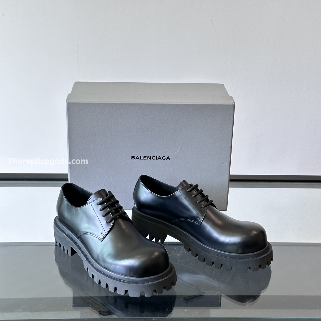 MEN'S SERGENT DERBY SHOES IN BLACK - BB272