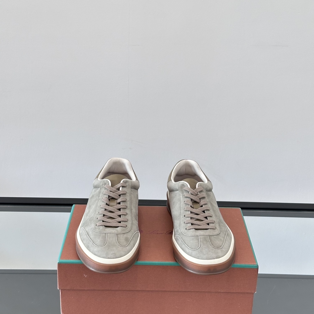 TENNIS WALK SNEAKERS SUEDE CALF SPLIT - LR72