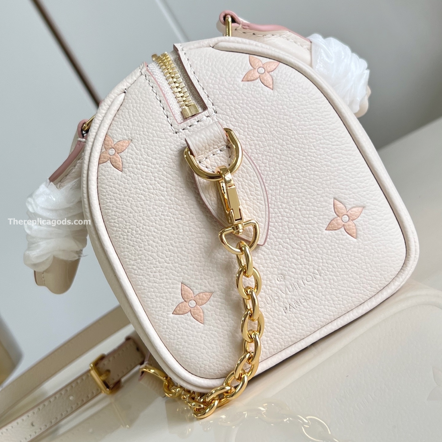 SPEEDY BANDOULIERE 20 BAG EDEN DEBOSSED COWHIDE LEATHER M14291