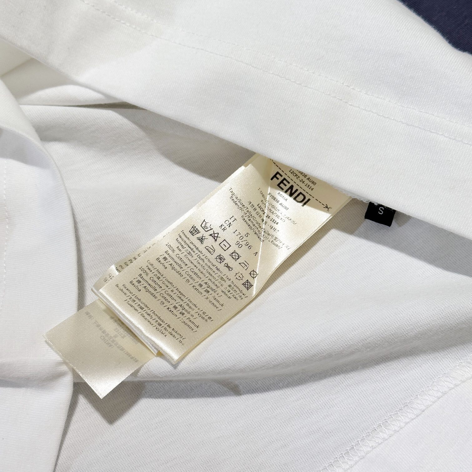 COTTON T-SHIRT IN WHITE - TP576