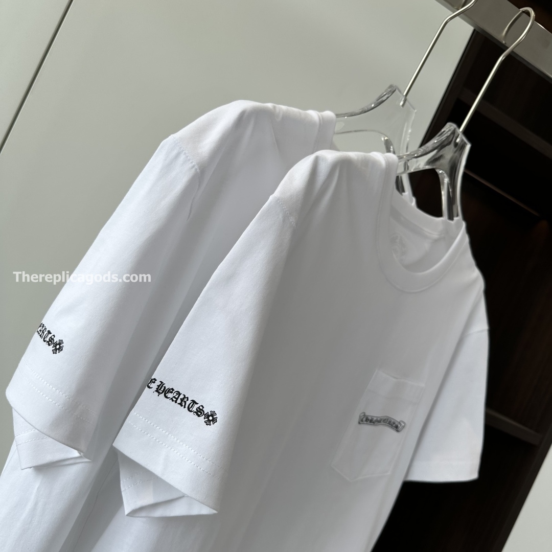 CROSS T-SHIRT IN WHITE - TP592