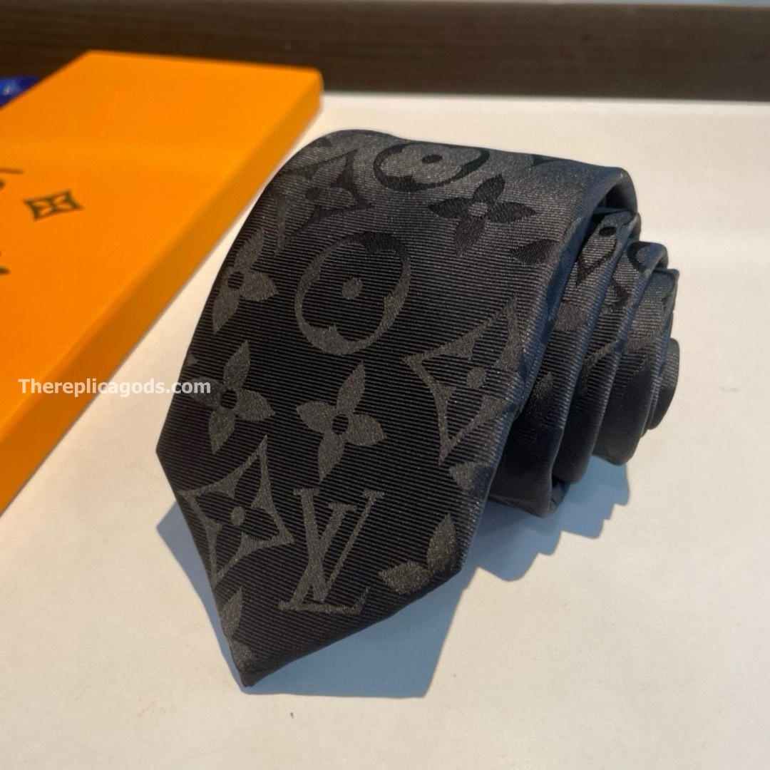 ALL ABOUT MONOGRAM EVENING TIE