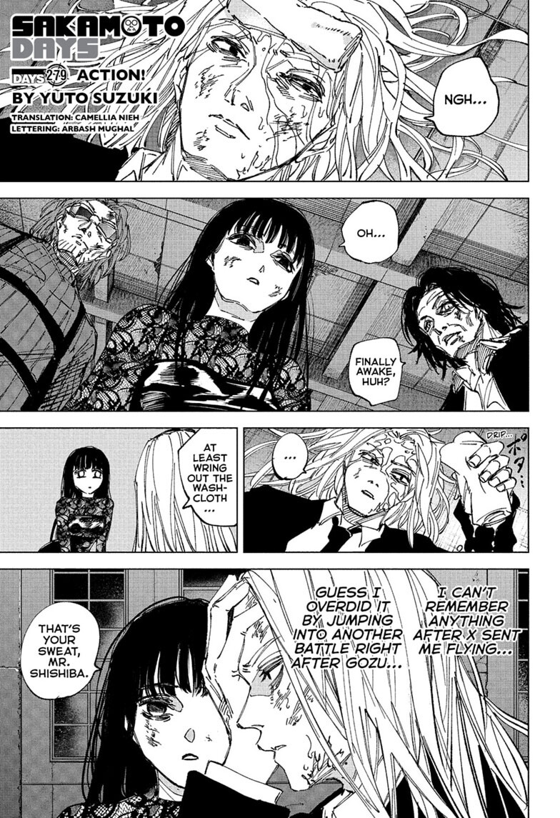 Sakamoto Days Chapter 279 - Page 1