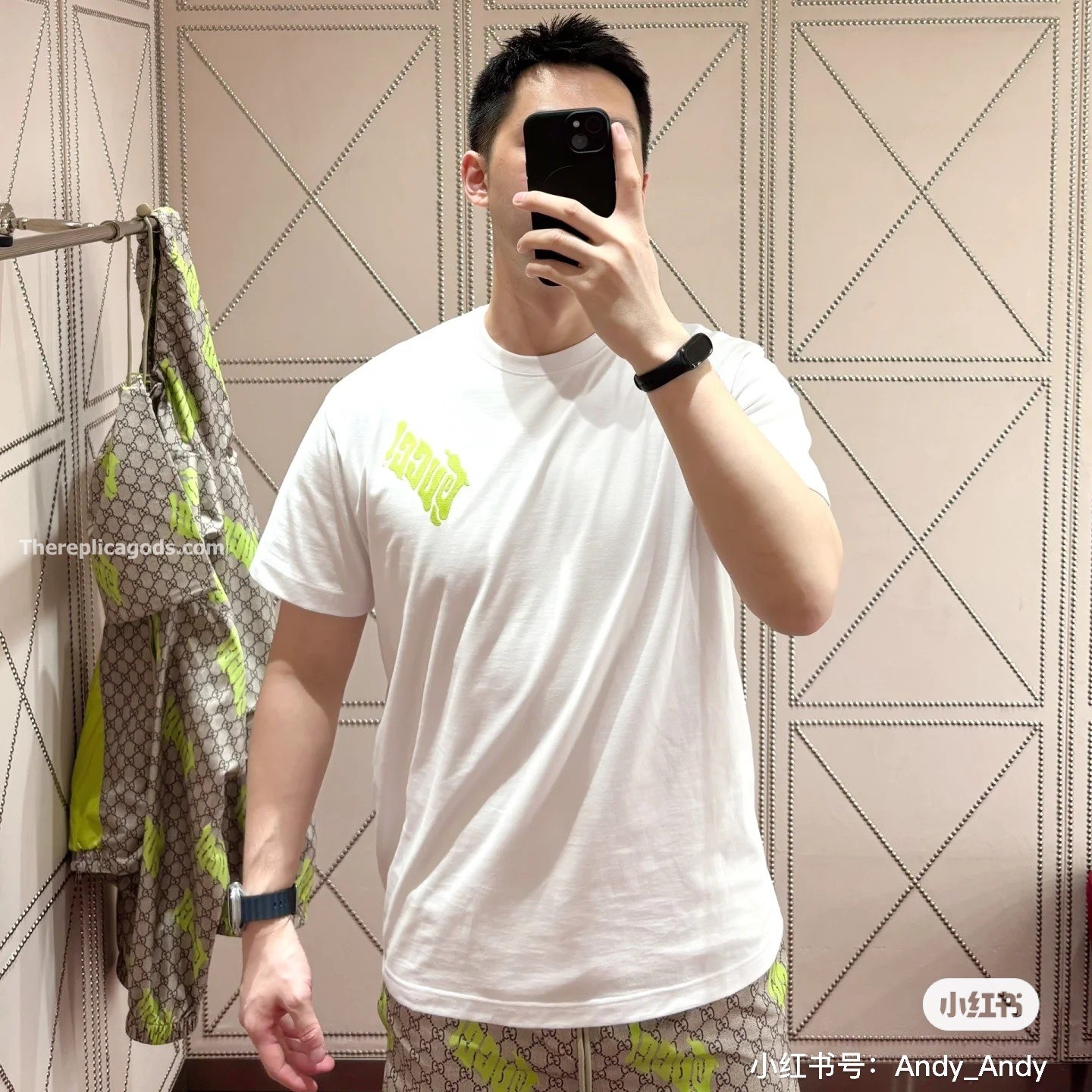 COTTON JERSEY T-SHIRT WITH GUCCI LOGO IN WHITE - TP613