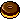 Pixel art chocolate covered donut that changes from a full donut to one with a bite out of it.
