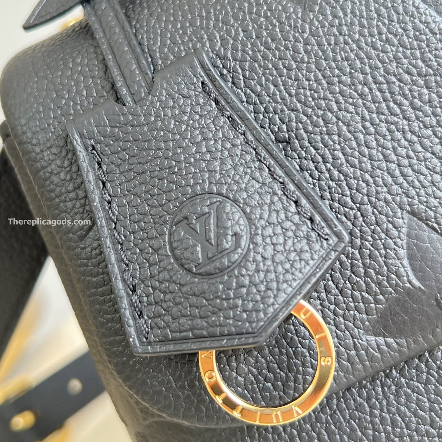 MADELEINE BB BAG BLACK MONOGRAM EMPREINTE M45977