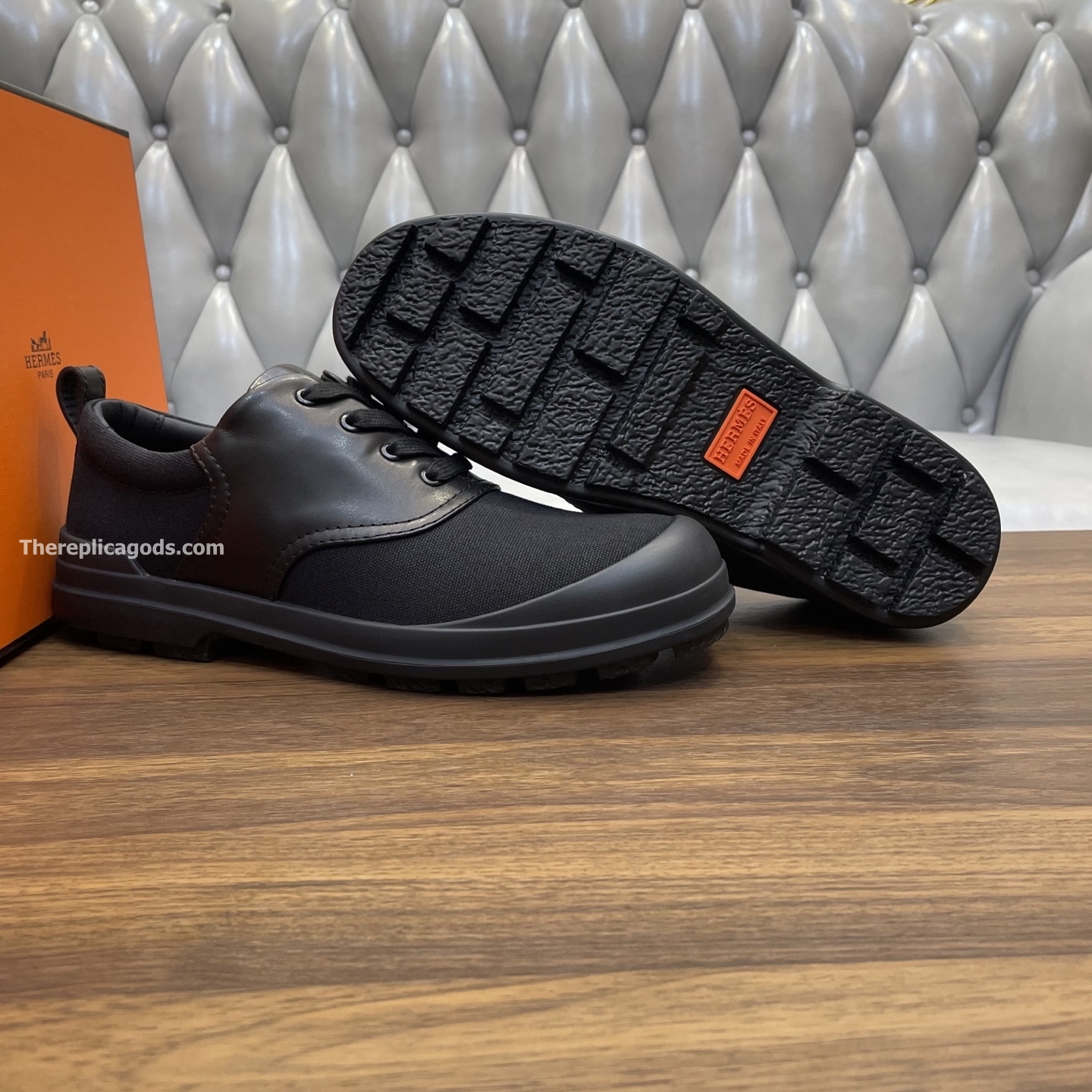 KOOL OXFORD SHOES IN BLACK - H253