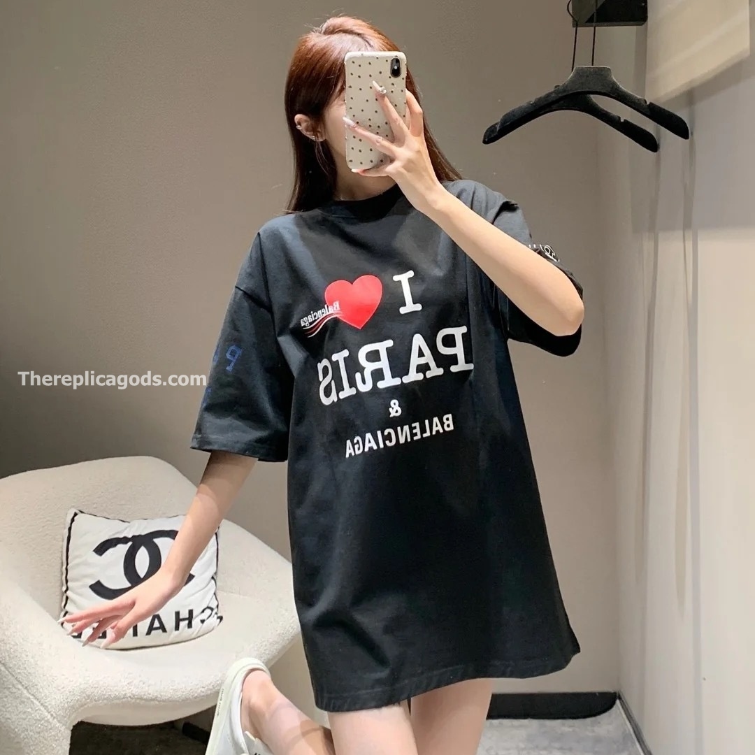 OVERLAYER POLITICAL CAMPAIGN T-SHIRT IN BLACK - TP595