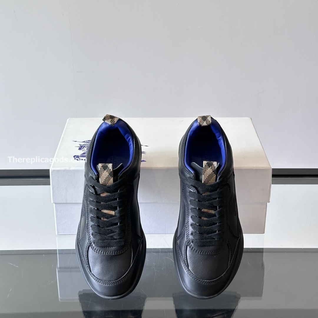 LEATHER MATRILV x SNEAKERS IN BLACK - BBR130