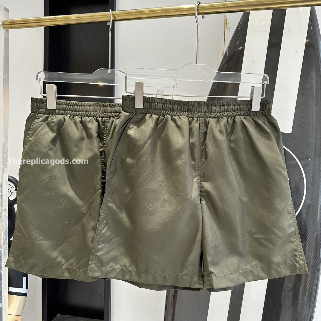 MONOGRAM NYLON SWIM BOARD SHORTS - TP558