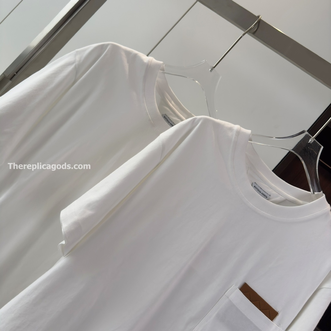 NEW PIMA COTTON JERSEY T-SHIRT IN WHITE - TP654