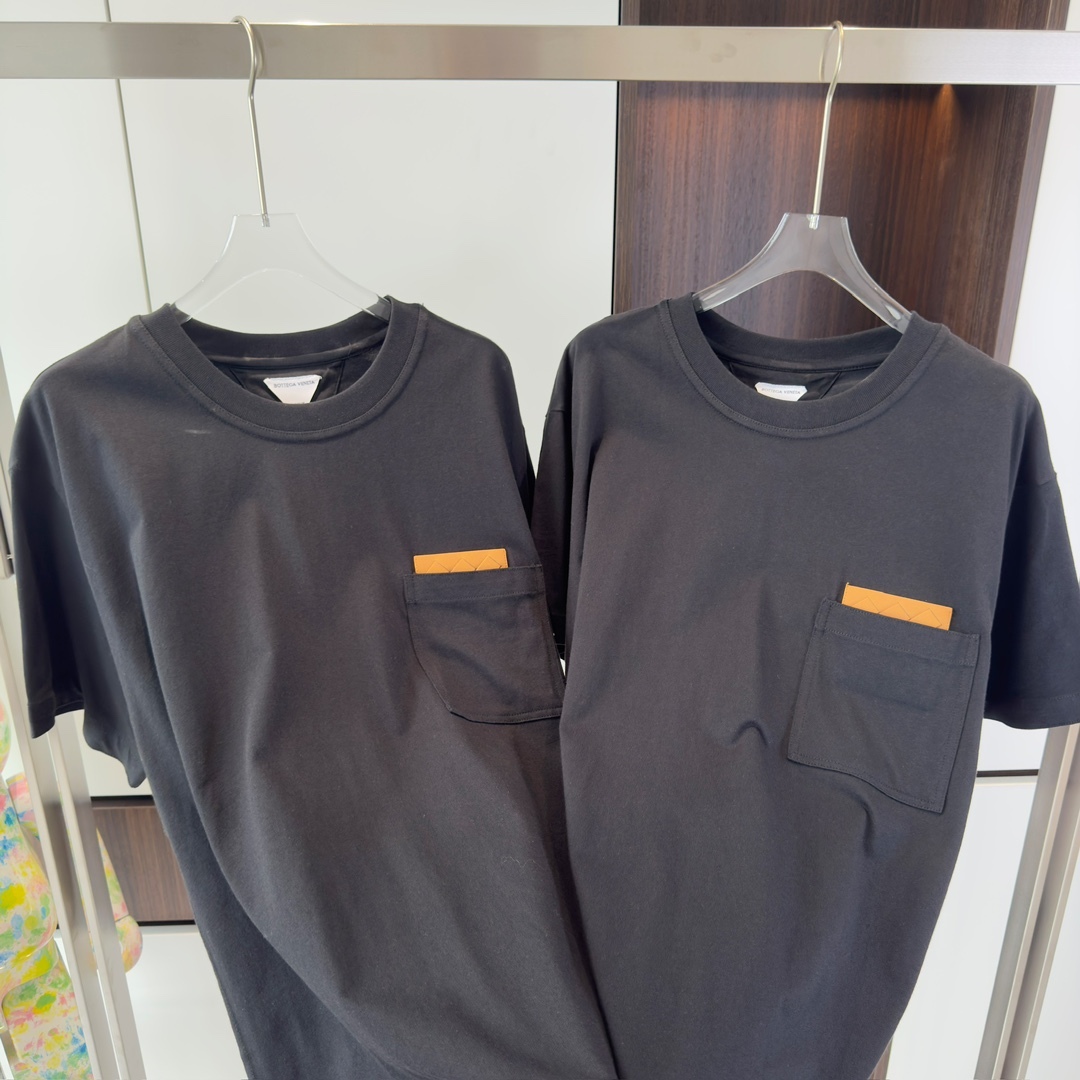 NEW PIMA COTTON JERSEY T-SHIRT IN BLACK - TP656
