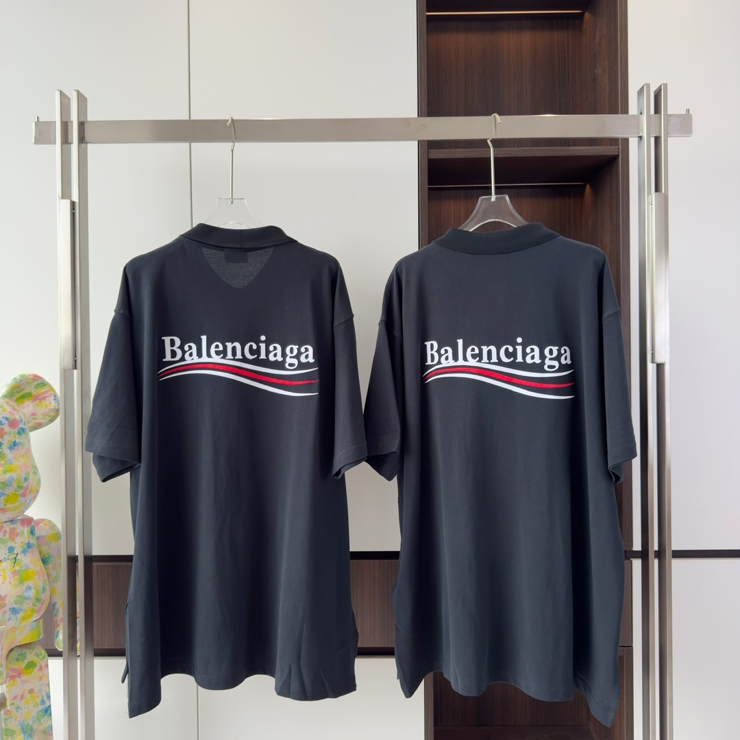LOGO POLO SHIRT IN BLACK - TP680