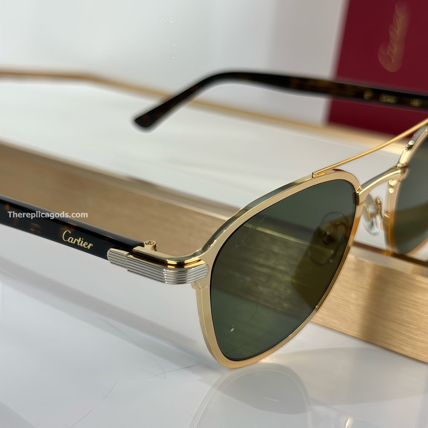 C DE CARTIER SIGNATURE SUNGLASSES CT0012S - SG136