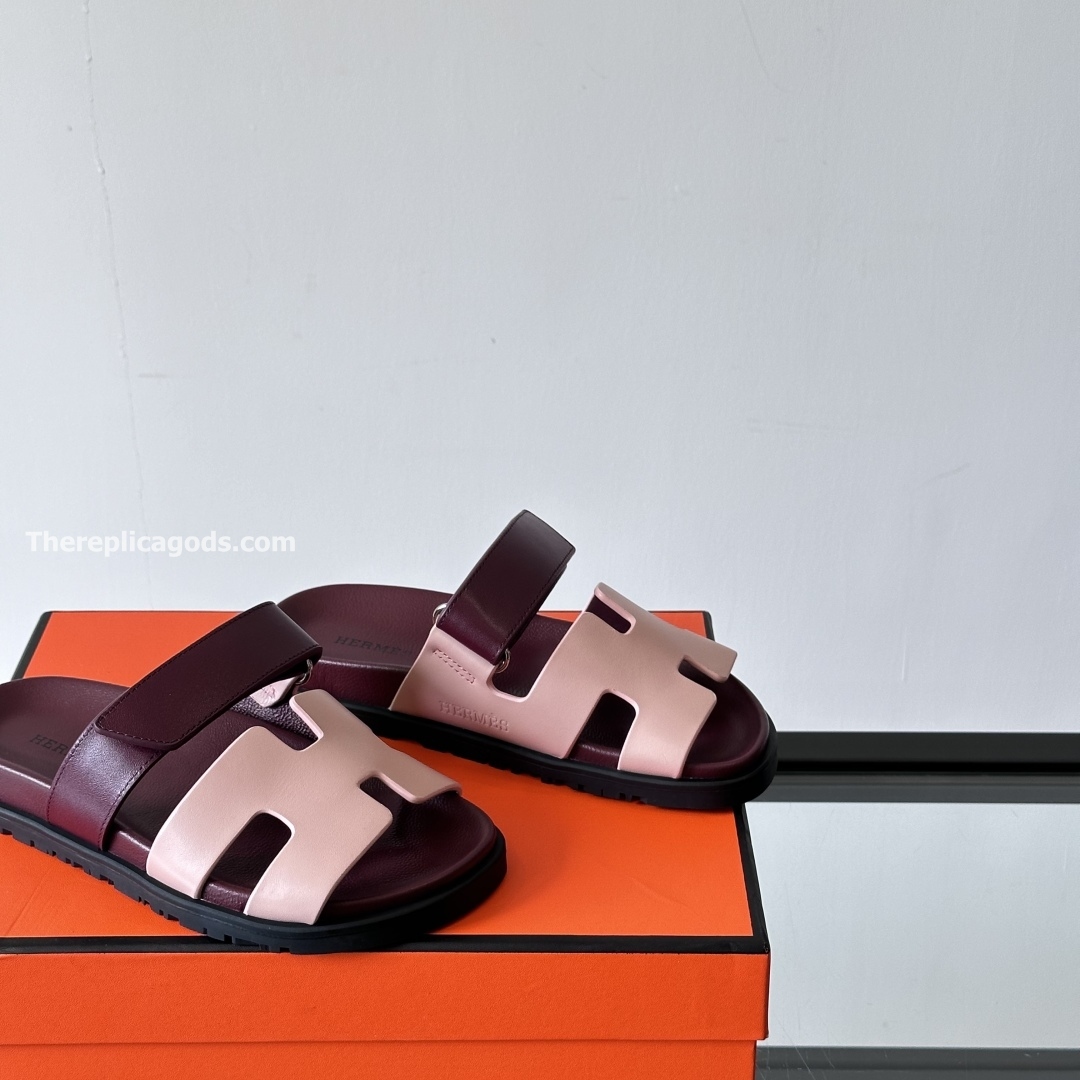 CHYPRE SANDALS IN RED AND BEIGE - HS122