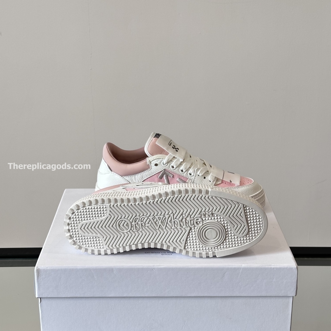 3.0 OFF-COURT SNEAKERS IN WHITE AND PINK - OW49