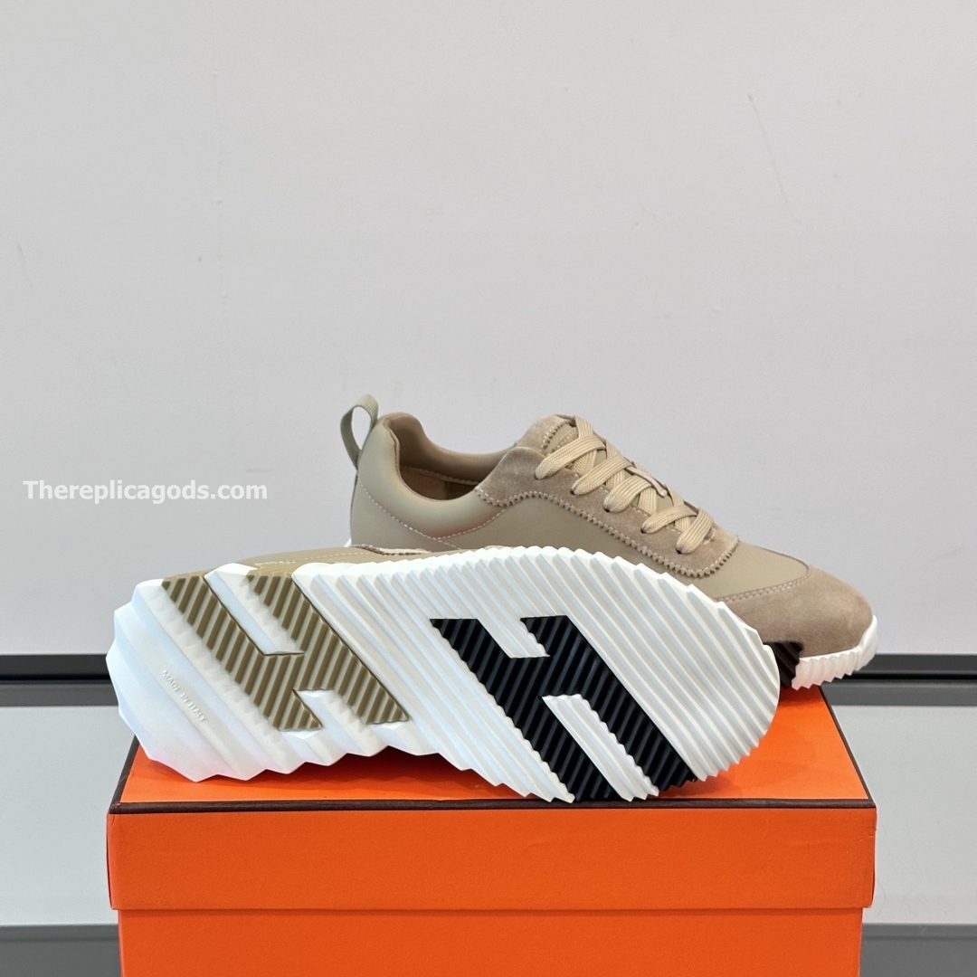 BOUNCING SNEAKERS IN BEIGE - H270
