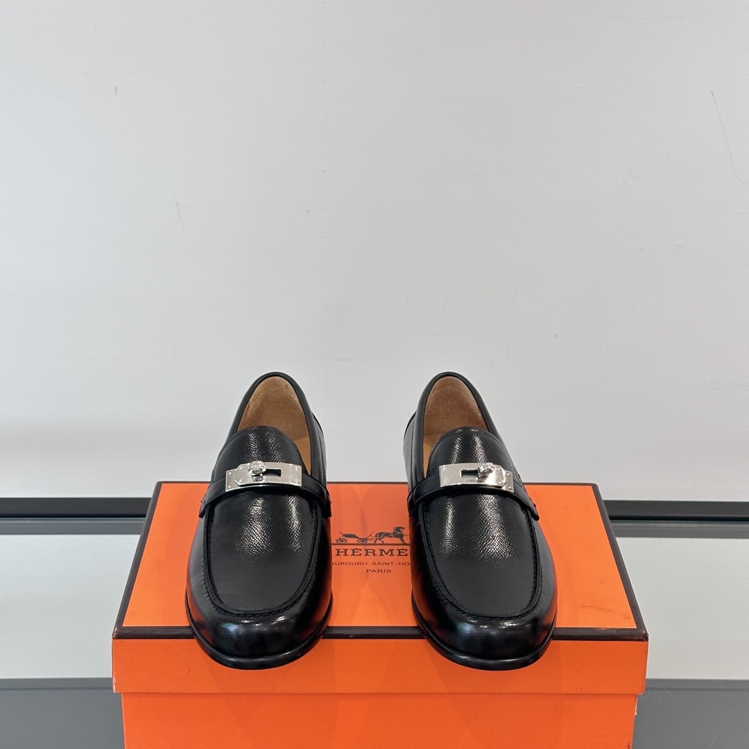 KARL LOAFERS IN BLACK - H263
