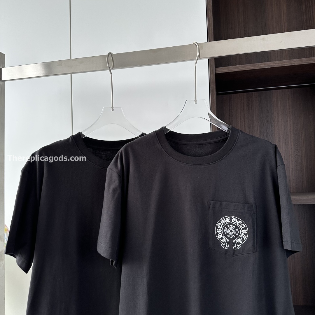 CROSS T-SHIRT IN BLACK - TP591