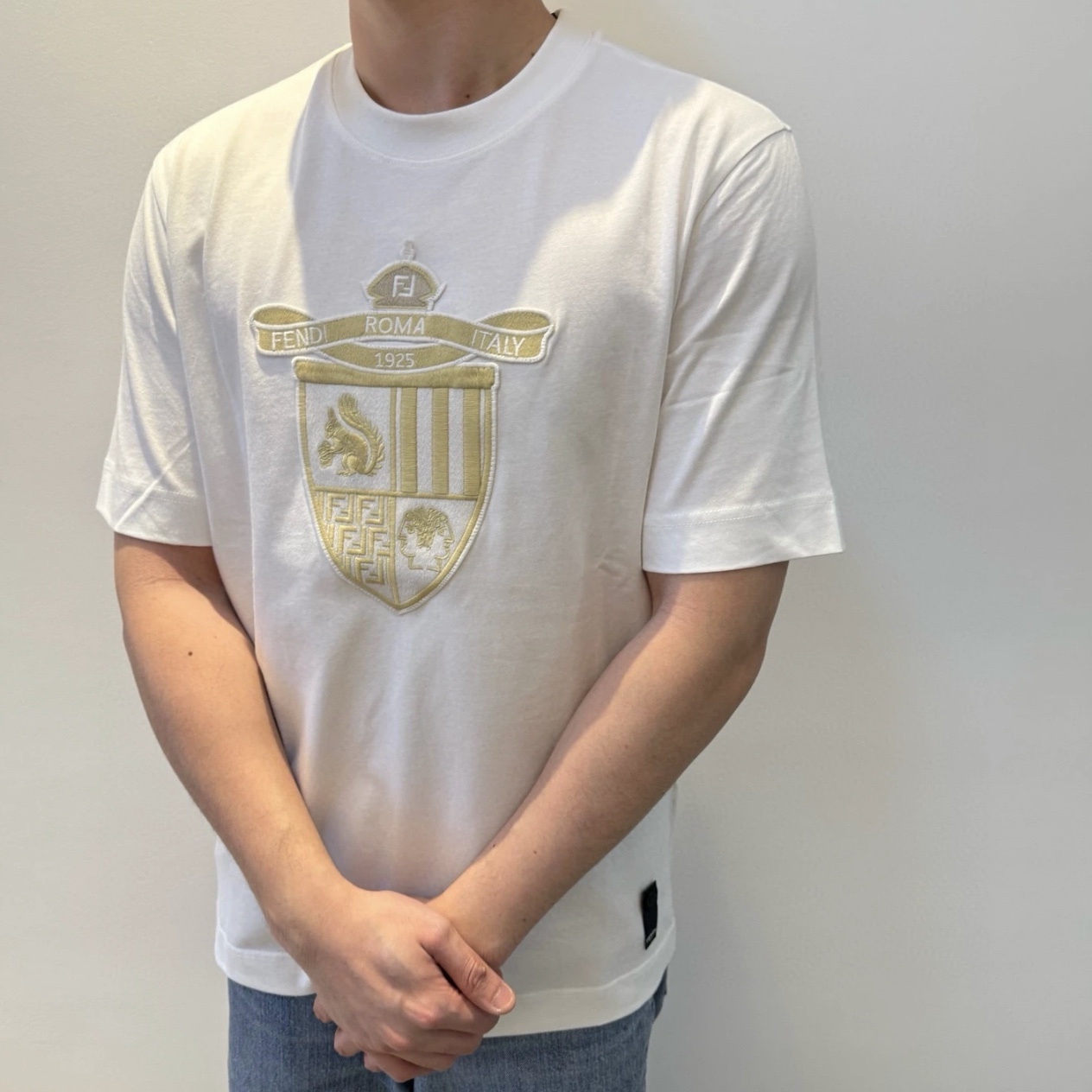 COTTON T-SHIRT IN WHITE - TP576