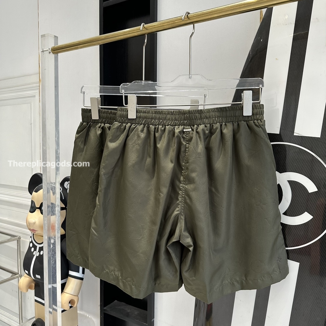 MONOGRAM NYLON SWIM BOARD SHORTS - TP558
