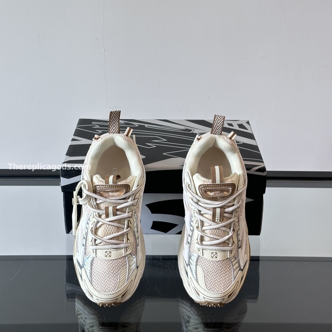 BE RIGHT BACK SNEAKERS IN BEIGE - OW57