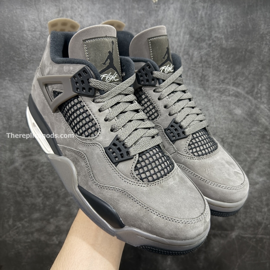 JORDAN 4 AIR SHIP CAVE STONE SNEAKERS