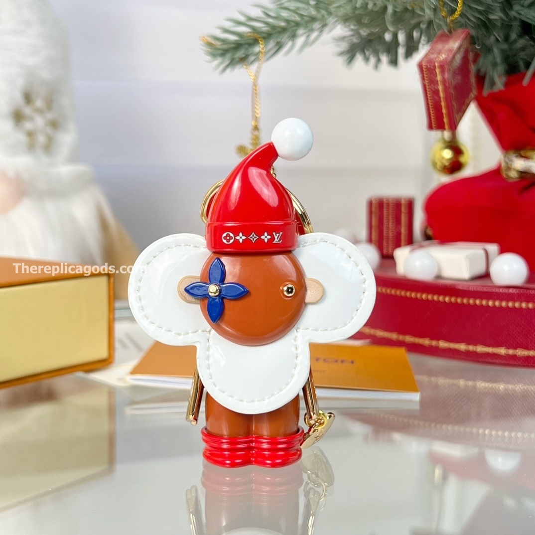 VIVIENNE XMAS BAG CHARM AND KEY HOLDER M02212