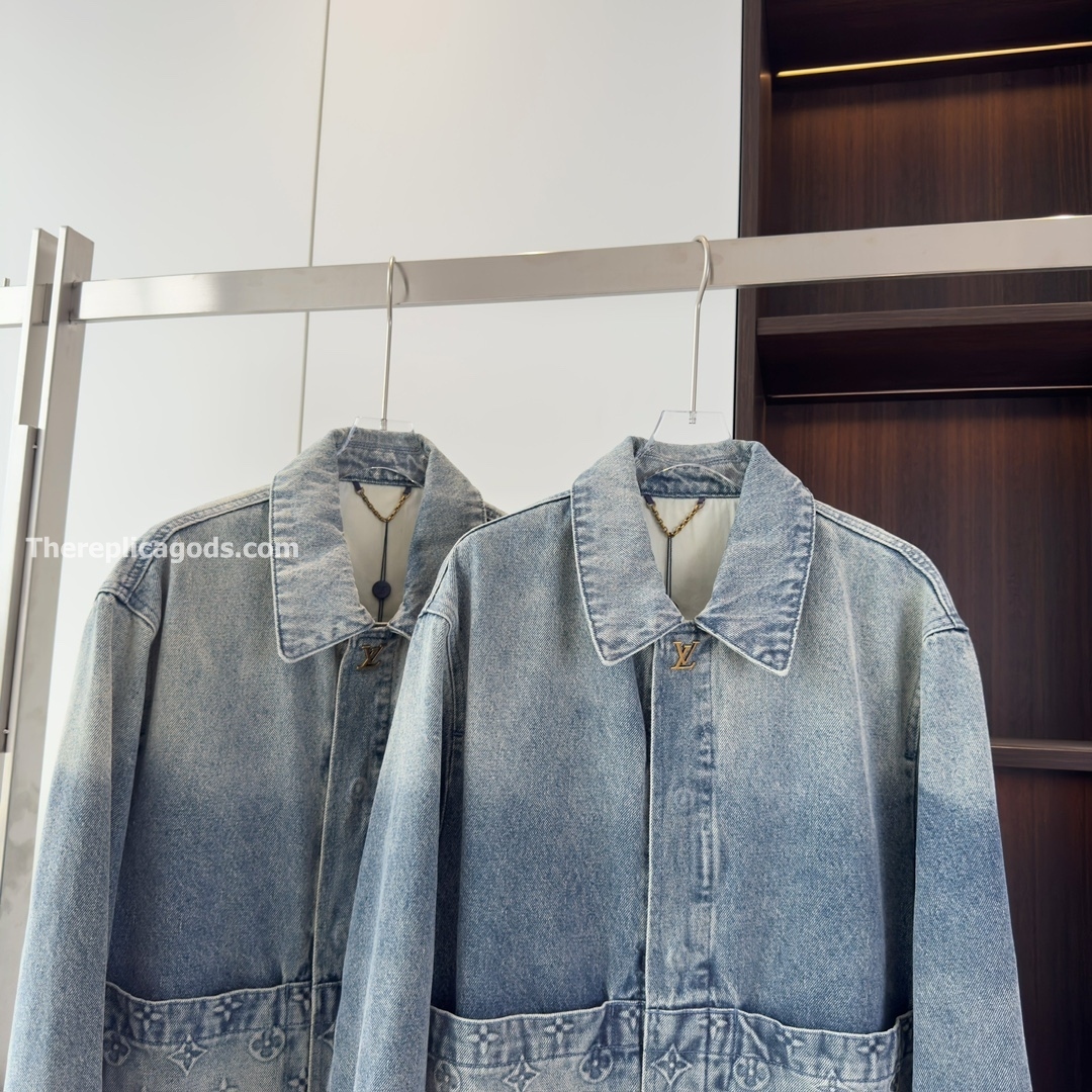 UPCYCLED DENIM CANVAS JACKET REGULAR FIT - JK903