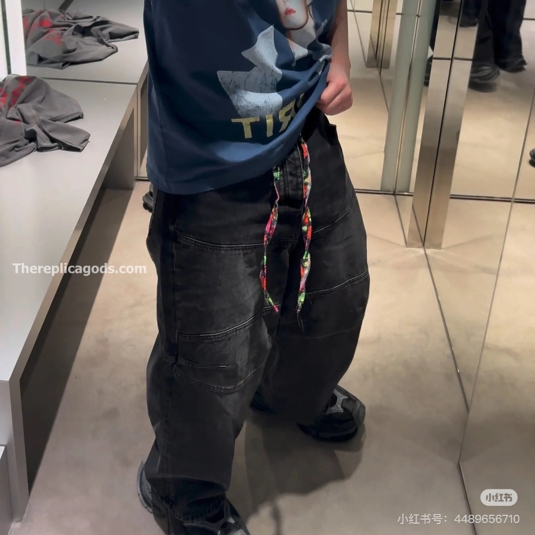 MEN'S BAGGY PANTS IN BLACK - TP619