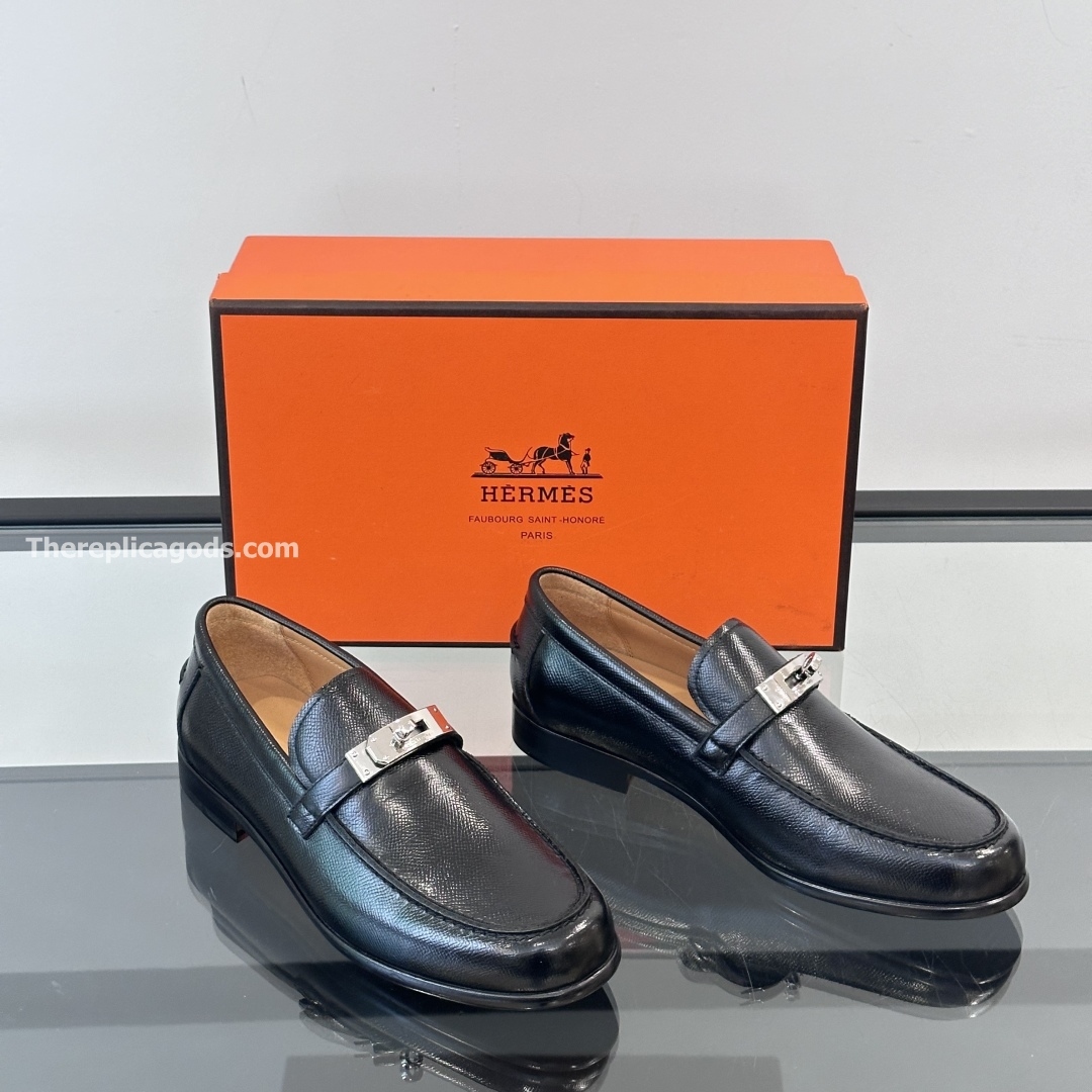 KARL LOAFERS IN BLACK - H263