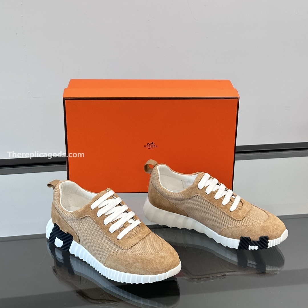 BOUNCING SNEAKERS IN BEIGE - H266