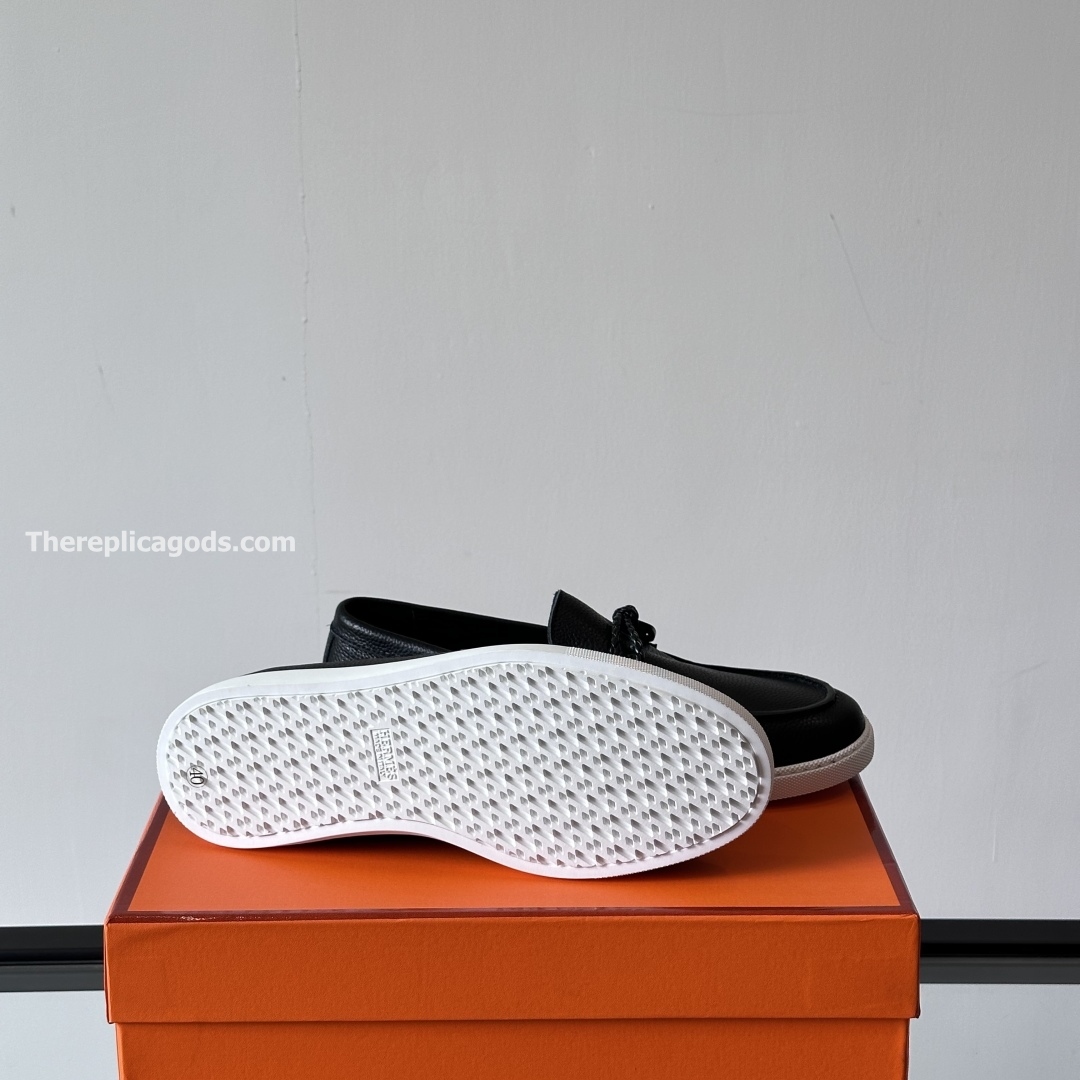 IGNACIO LOAFERS IN BLACK - H250